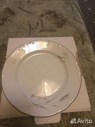 Тарелка десертная фарфор Чехия Bohemia