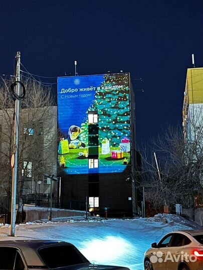 Рекламный проектор (Гобо проектор)