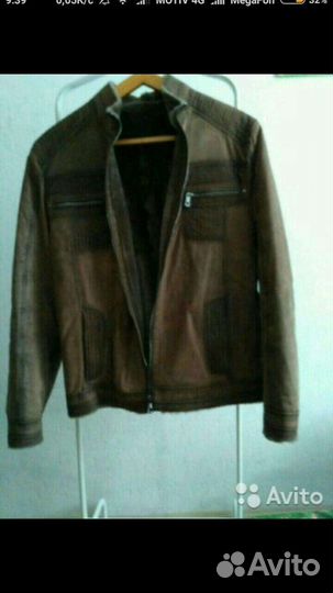 Дубленка натуральная мужская 50 52