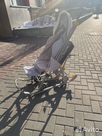 Коляска санки