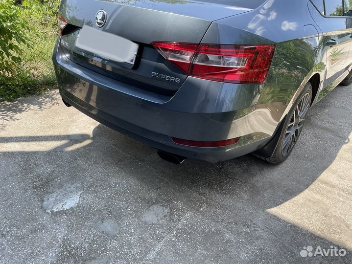Накладки skoda superb 3