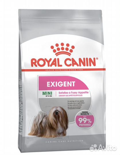 Корм для собак Royal Canin Mini Exigent 1кг