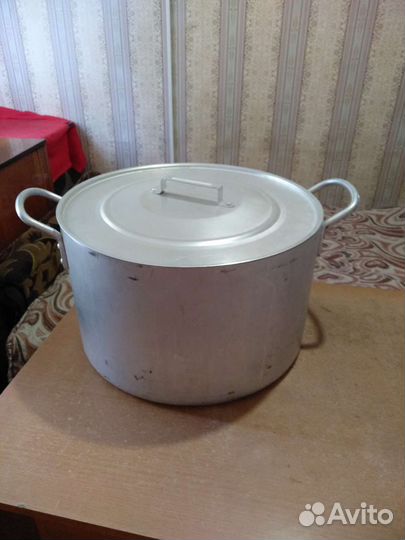 Кастрюля алюминиевая 30 литров