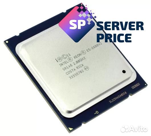 Intel Xeon E5-2680 v2 (10 ядер, 2.80GHz)