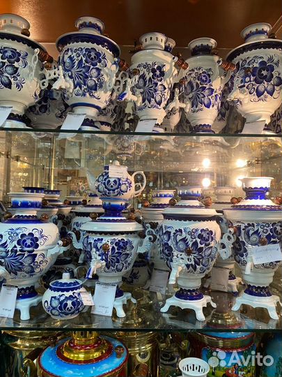 Авторская посуда гжель