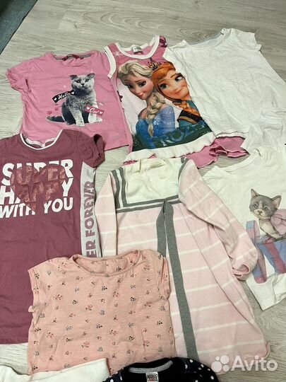 Вещи пакетом от 110 до 122