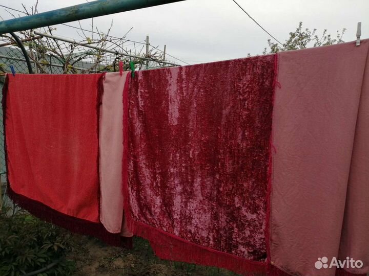 Плюшевая скатерть СССР