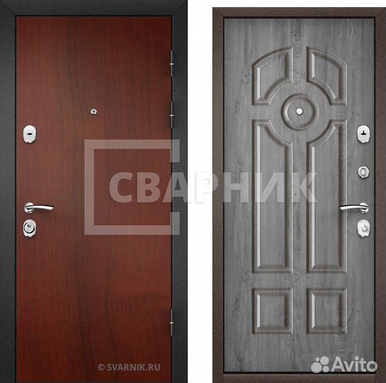 Усиленная входная дверь на заказ. Под ключ