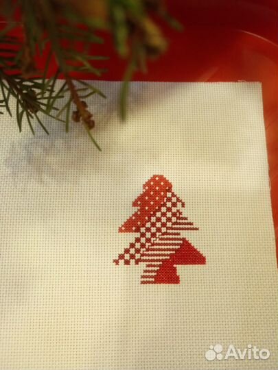 Новогодняя вышивка