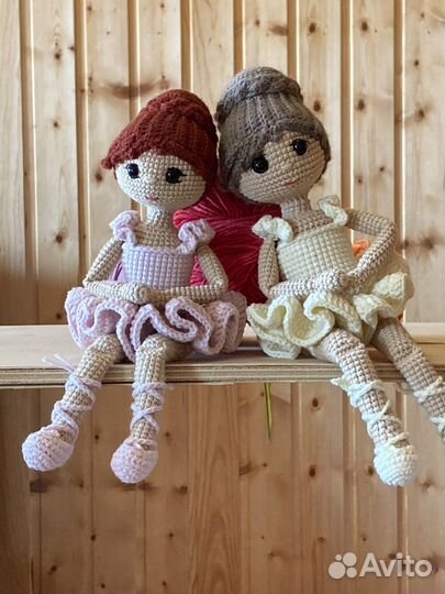 Куколка-балеринка крючком