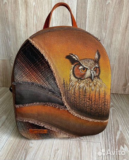 Рюкзак женский ручная работа