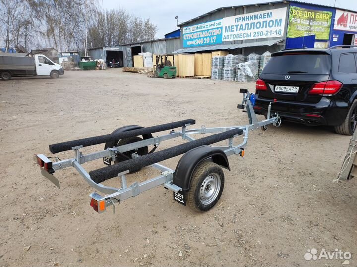 Прицеп лодочный габарит. размеры 4476х1625х1163 мм