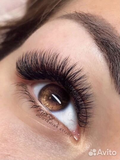 Наращивание ресниц на дому