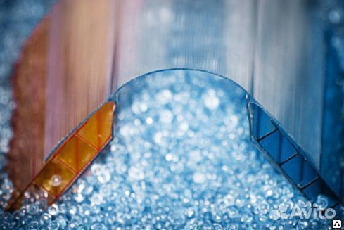 Коньковый профиль для поликарбоната 8-10 мм