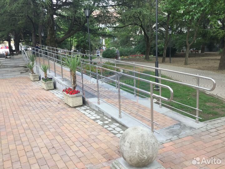 Перила, поручни, ограждения из нержавеющей стали