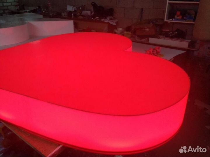 Реклама, объемные буквы, баннеры