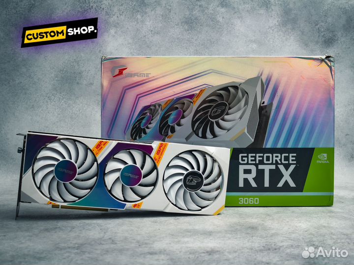 ColorFul iGame RTX 3060 Ultra W OC 12Gb