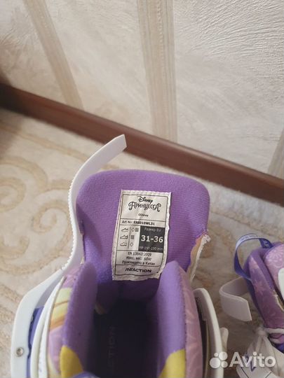 Роликовые коньки детские раздвижные