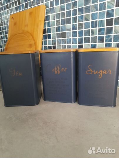 Банки для хранения чая, кофе, сахара