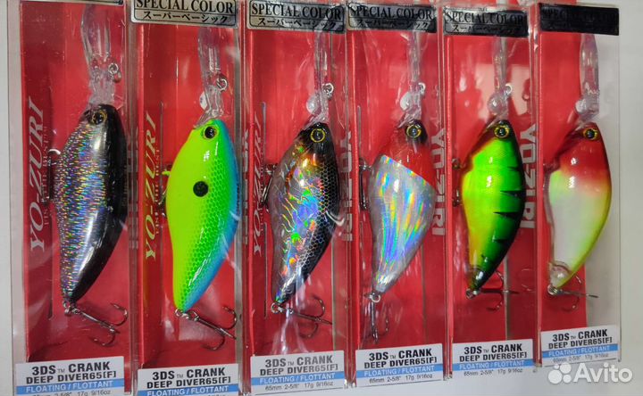 Воблеры для троллинга Yo-Zuri 3DS Crank 65DD