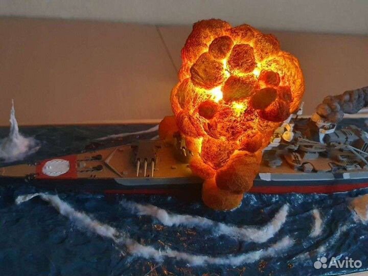 Диорама линкора Scharnhorst