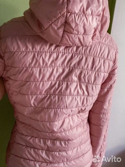 Куртка стеганная для девочки 158 bershka