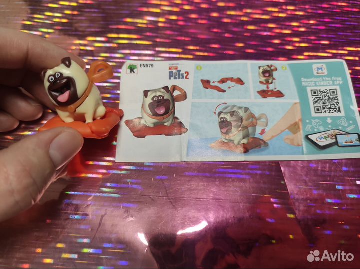 Игрушки из киндера Pets 2
