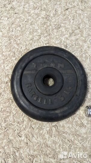 Гантель разборная barbell 12кг