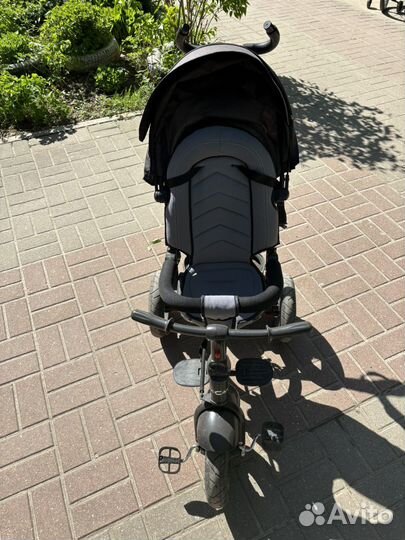 Велосипед коляска с ручкой