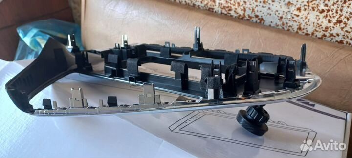 Рамка для 2 din магнитолы на aqua 18г