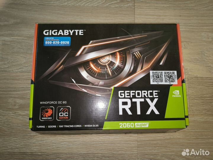 Видеокарта rtx 2060 super 8gb