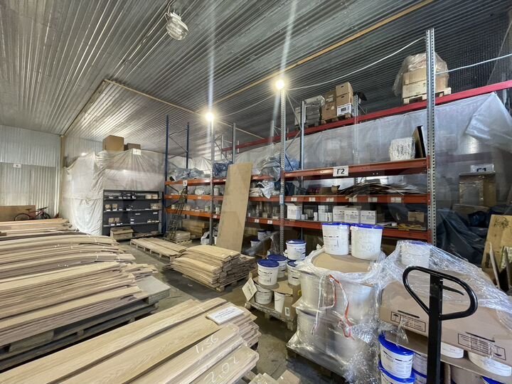 1280 м2 отапливаемый склад