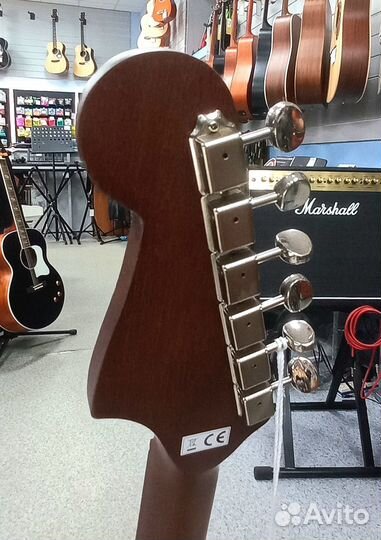 Электроакустическая гитара Fender Malibu Player BS