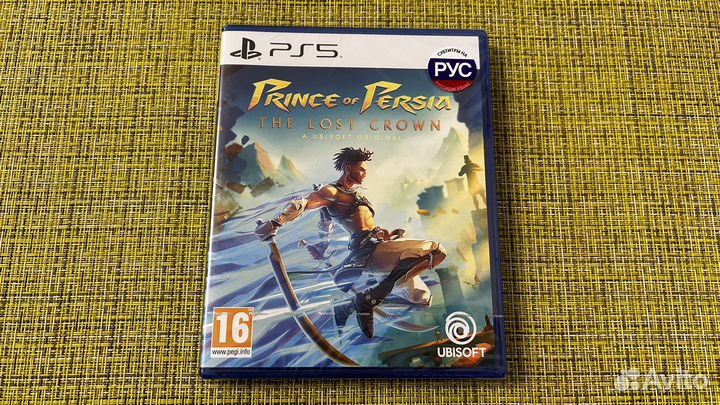 Prince of Persia The Lost Crown ps5 новый диск