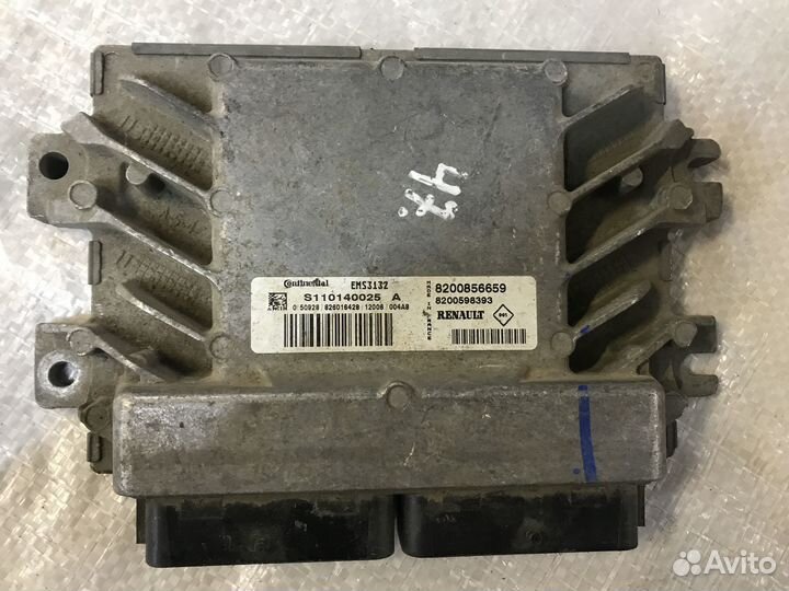 Блок управления двигателем Renault Logan Sandero