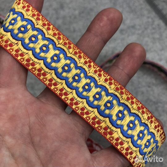 Тесьма СССР и Чехословакии из хлопка и вискозы