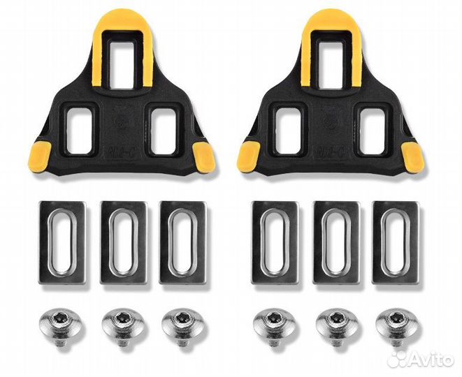 Шоссейные контактные педали Rockbros LP-RD2BK