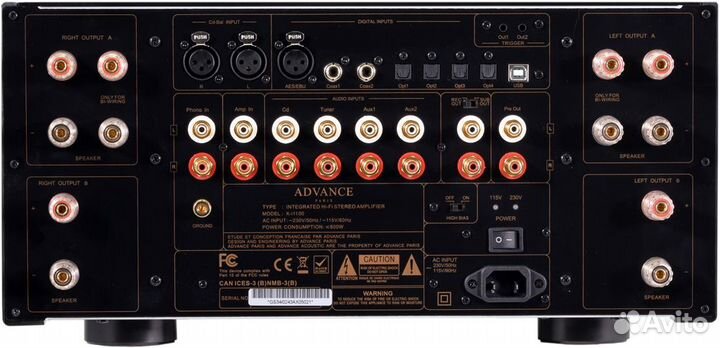 Интегрированный усилитель Advance Paris X-i1100