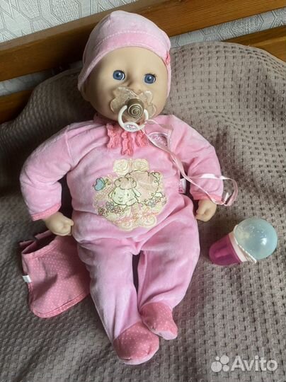 Baby annabell кукла с мимикой и звуками