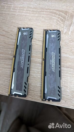 Crucial Ballistix Sport 2x4гб 2400мгц