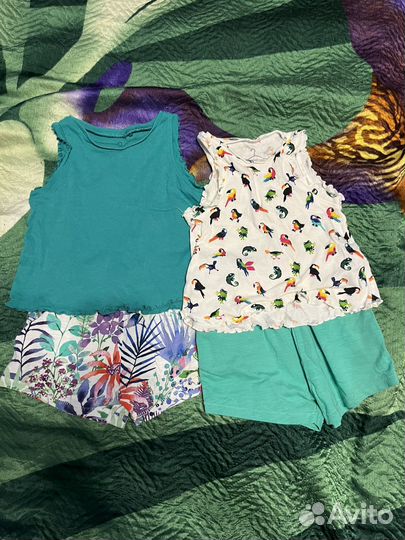 Комплект шорты и топ 1,5-2 года