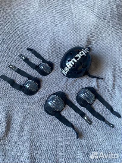 Шлем и наколенники детские