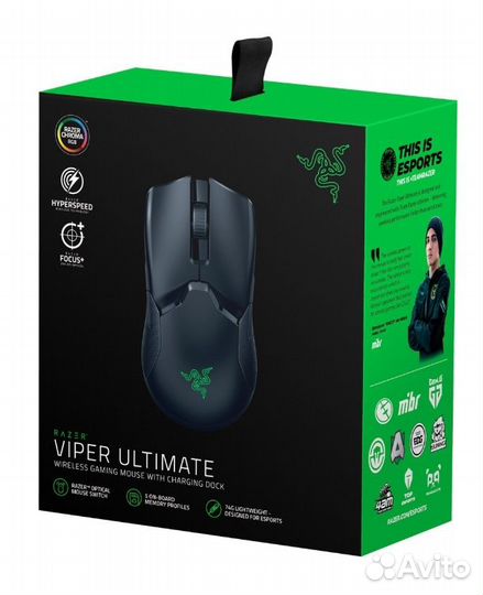 Мышка разер Razer Viper Ultimate & Mouse Dock