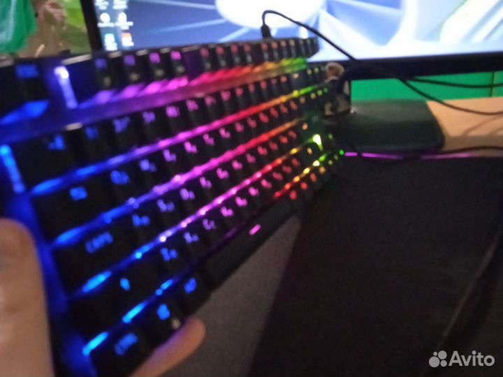 Игровая механическая клавиатура blazing pro rgb