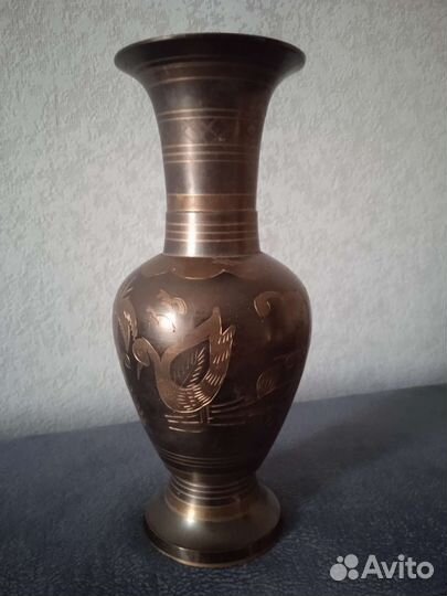 Ваза индия латунь