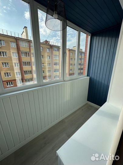 Остекление, обшивка балконов под ключ