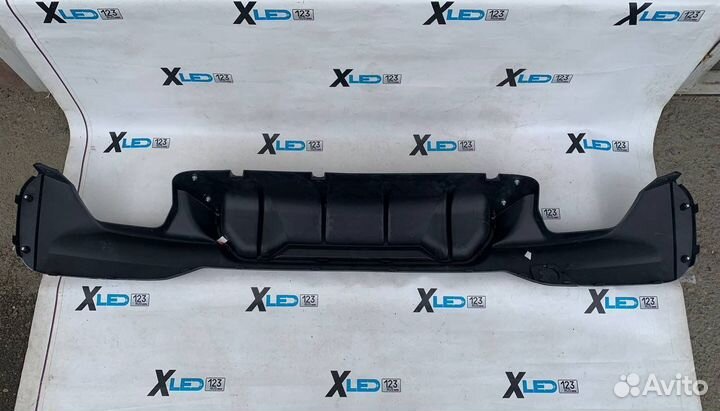 Диффузор заднего бампера BMW G30 M5 Competition