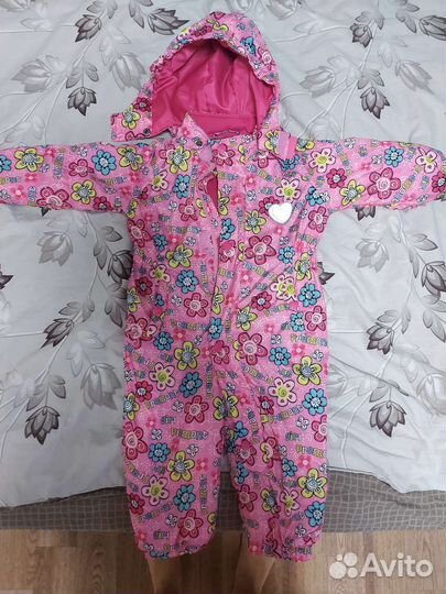 Комбинезон осенний на девочку 86