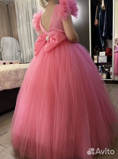 Бальное платье для девочки на выпускной