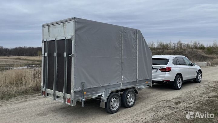 Прицеп сст 7132-61 R15 (Борт-Аппар. и Тент 2.1 )